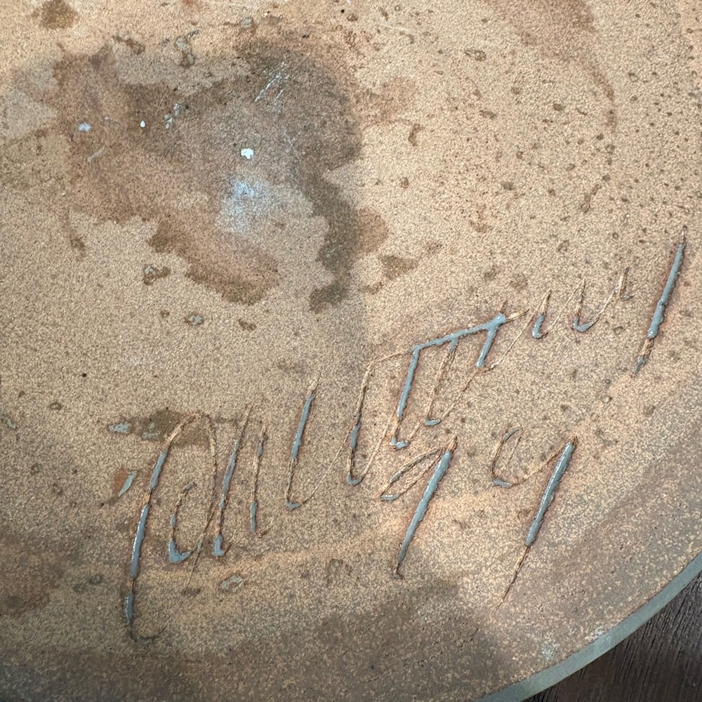 J Williams Signed pottery Be not forgetful, to entertain strangers for thereby… - Picture 3 of 7